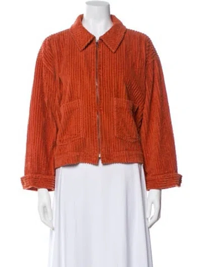 Pre-owned The Great Jacket In Orange