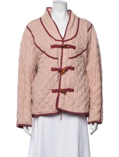 Pre-owned The Great Jacket In Pink