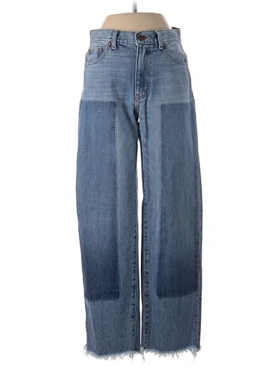Pre-owned The Great Jeans In Blue