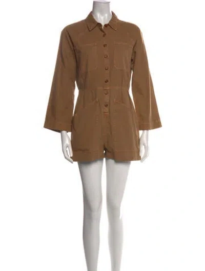 Pre-owned The Great Jumpsuit In Neutral