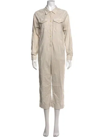 Pre-owned The Great Jumpsuit In Neutral