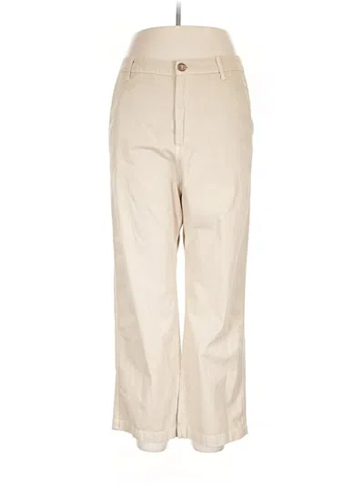 Pre-owned The Great Khaki Pant In Tan