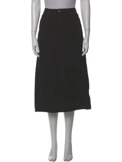 Pre-owned The Great Knee-length Skirt In Blue