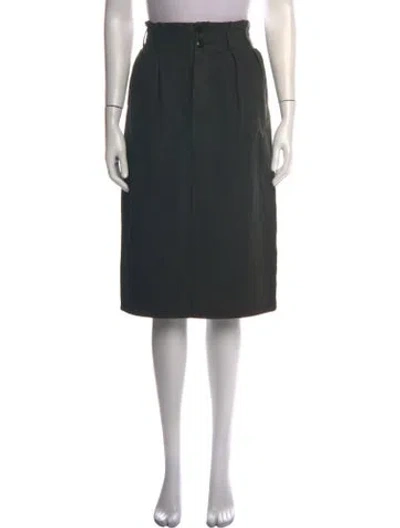 Pre-owned The Great Knee-length Skirt In Blue