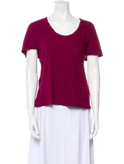 Pre-owned The Great Lace Trim Embellishment Pajamas In Burgundy