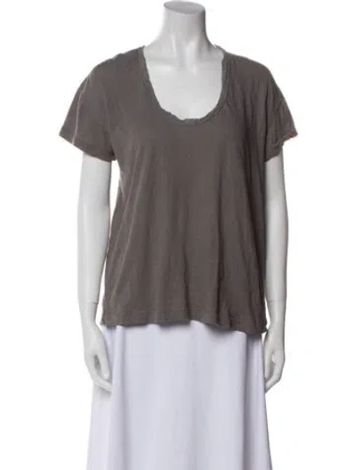 Pre-owned The Great Lace Trim Embellishment Pajamas In Gray