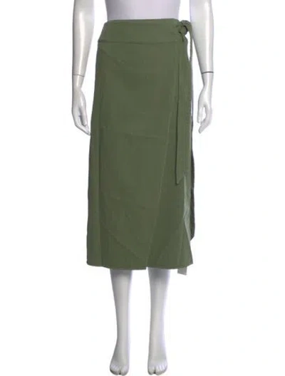 Pre-owned The Great Long Skirt W/ Tags In Green