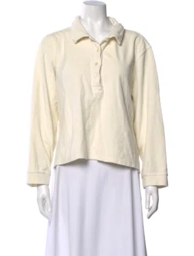 Pre-owned The Great Long Sleeve Top In Neutral