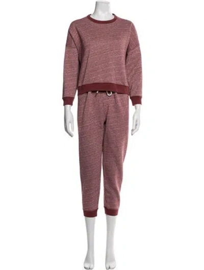 Pre-owned The Great Lounge Set In Burgundy