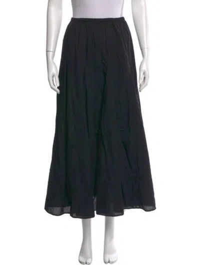 Pre-owned The Great Midi Length Skirt In Black