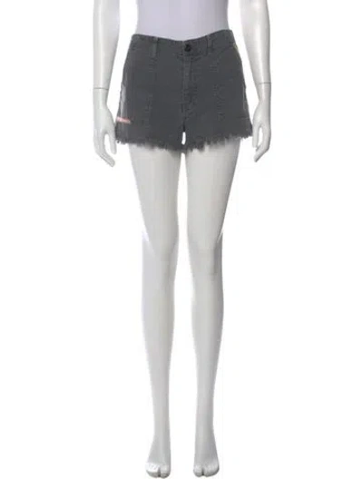 Pre-owned The Great Mini Shorts In Black