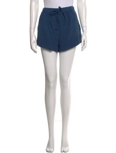 Pre-owned The Great Mini Shorts In Blue