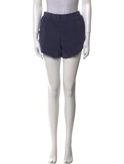 Pre-owned The Great Mini Shorts In Blue