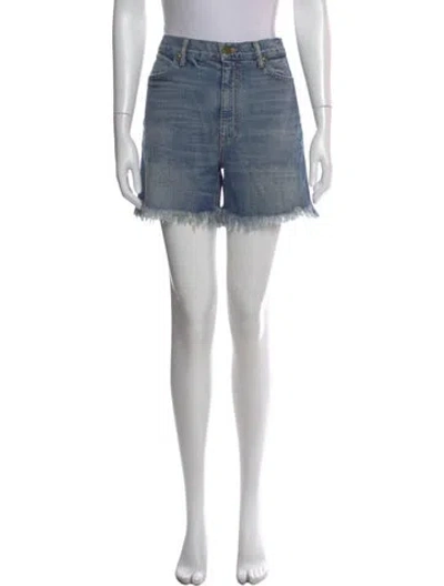 Pre-owned The Great Mini Shorts In Blue
