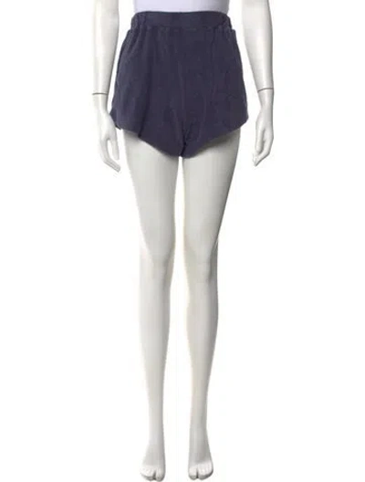 Pre-owned The Great Mini Shorts In Blue