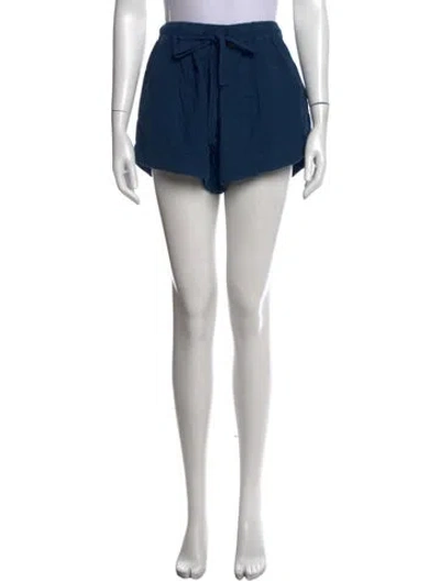 Pre-owned The Great Mini Shorts In Blue