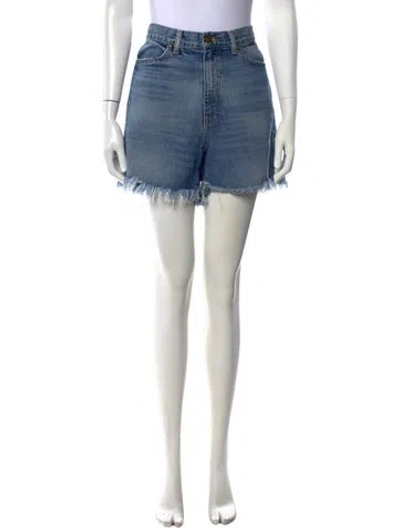 Pre-owned The Great Mini Shorts In Blue