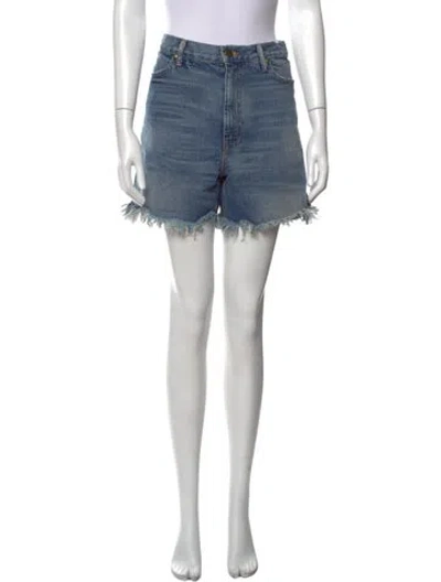 Pre-owned The Great Mini Shorts In Blue
