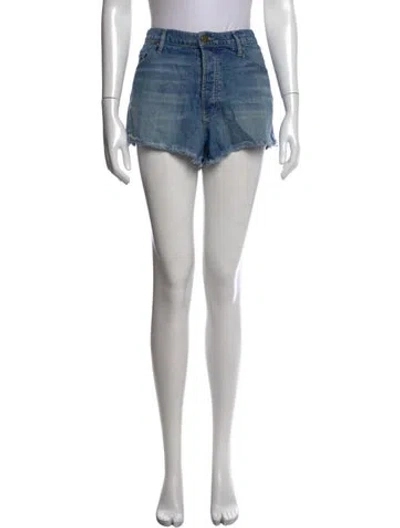 Pre-owned The Great Mini Shorts In Blue