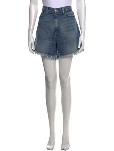 Pre-owned The Great Mini Shorts In Blue