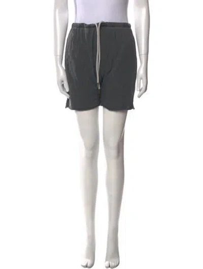 Pre-owned The Great Mini Shorts In Gray