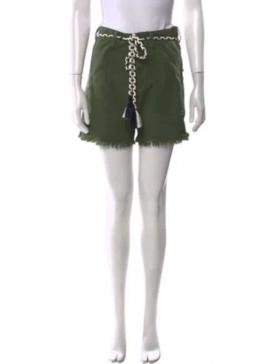 Pre-owned The Great Mini Shorts In Green