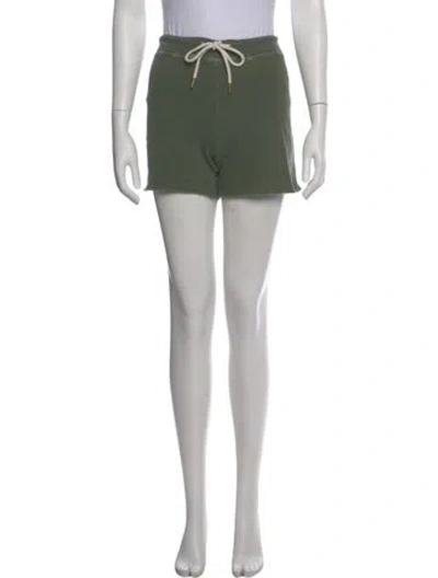 Pre-owned The Great Mini Shorts In Green