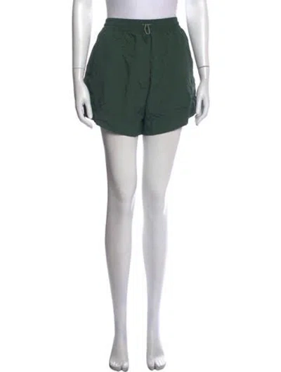 Pre-owned The Great Mini Shorts In Green