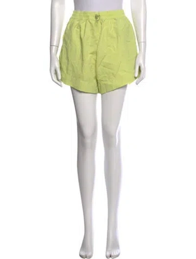 Pre-owned The Great Mini Shorts In Green