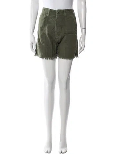 Pre-owned The Great Mini Shorts In Green