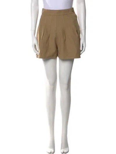 Pre-owned The Great Mini Shorts In Neutral