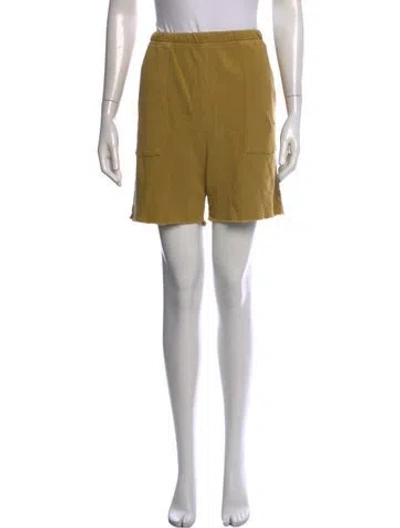 Pre-owned The Great Mini Shorts In Neutrals