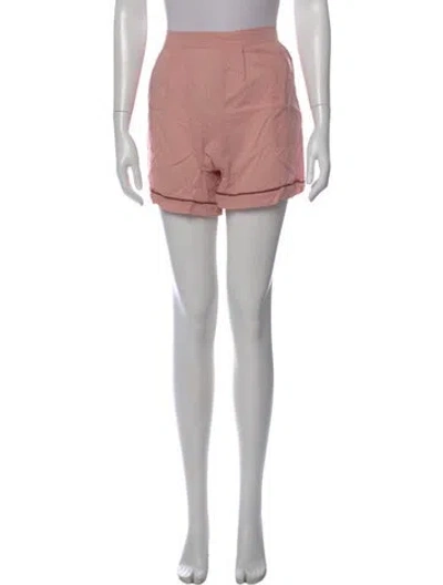 Pre-owned The Great Mini Shorts In Pink