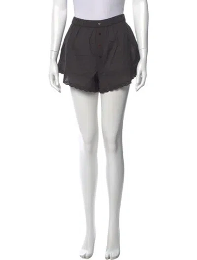 Pre-owned The Great Mini Shorts W/ Tags In Black