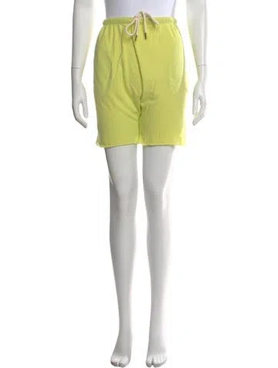 Pre-owned The Great Mini Shorts W/ Tags In Green