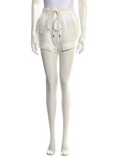 Pre-owned The Great Mini Shorts W/ Tags In White