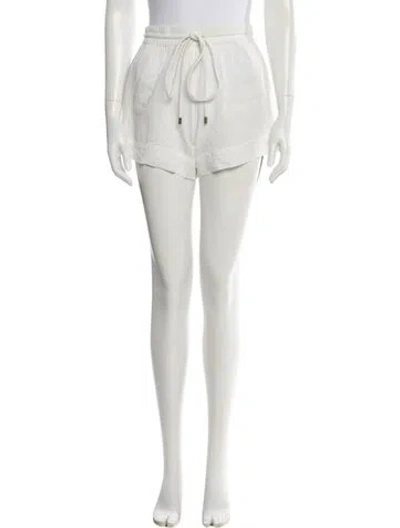 Pre-owned The Great Mini Shorts W/ Tags In White