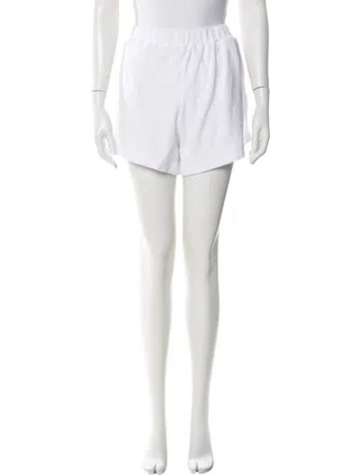Pre-owned The Great Mini Shorts W/ Tags In White