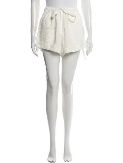 Pre-owned The Great Mini Shorts W/ Tags In White