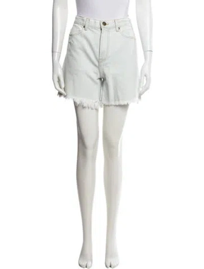 Pre-owned The Great Mini Shorts In White