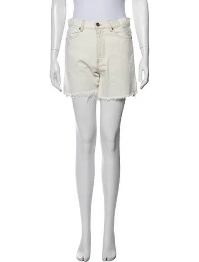 Pre-owned The Great Mini Shorts In White