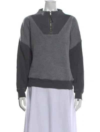 Pre-owned The Great Mock Neck Sweater In Multi