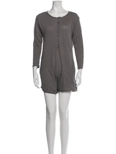 Pre-owned The Great Nightgown In Gray