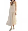 The Great Paddock Top In Cream In Neutral