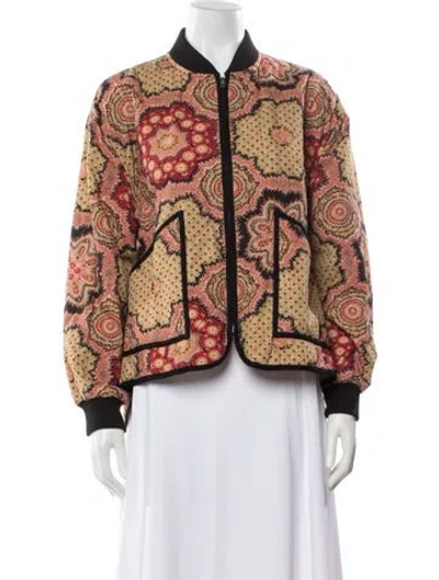 Pre-owned The Great Paisley Print Evening Jacket In Neutral