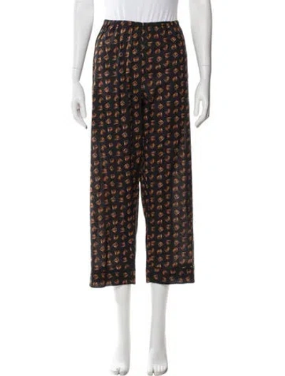 Pre-owned The Great Paisley Print Pajamas W/ Tags In Black