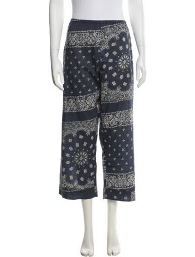 Pre-owned The Great Paisley Print Pajamas W/ Tags In Blue