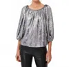 The Great Palmette Top In Silver In Silver
