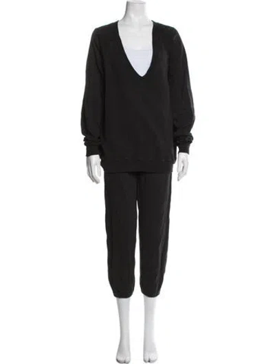Pre-owned The Great Pant Set In Black