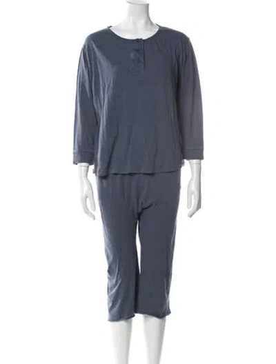 Pre-owned The Great Pant Set In Blue